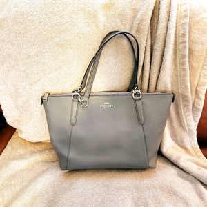 Coach Ava Crossgrain Leather Tote Bage